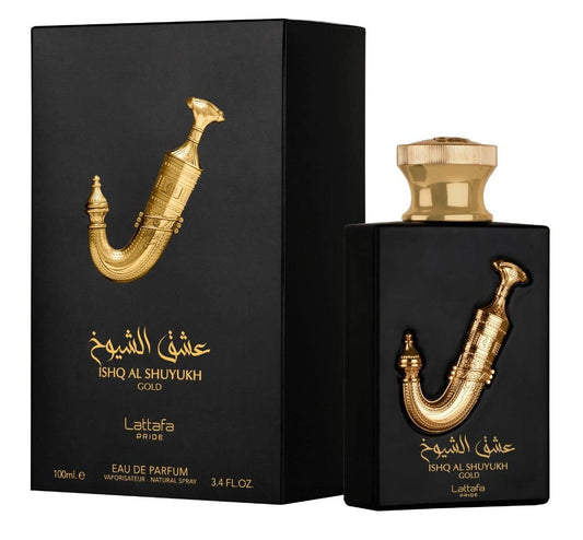 LATTAFA ISHQ AL SHUYUKH GOLD 3.4 OZ MEN