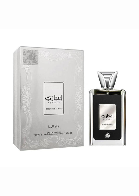 LATTAFA EJAZZI INTENSIVE SILVER 3.4 OZ MEN