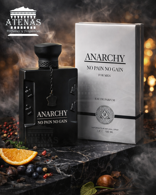 ANARCHY NO PAIN NO GAIN PARFUM 3.4 OZ M