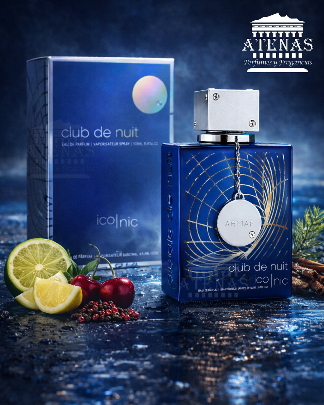 CLUB DE NUIT ICONIC BY ARMAF 3.6 OZ EDP MEN